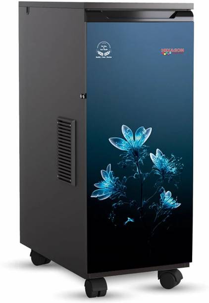 Shreejifine Hexagon Atta chakki, Atta Maker Fully Automatic Domestic Ghar Ghanti for Home Petal-Blue Flourmill