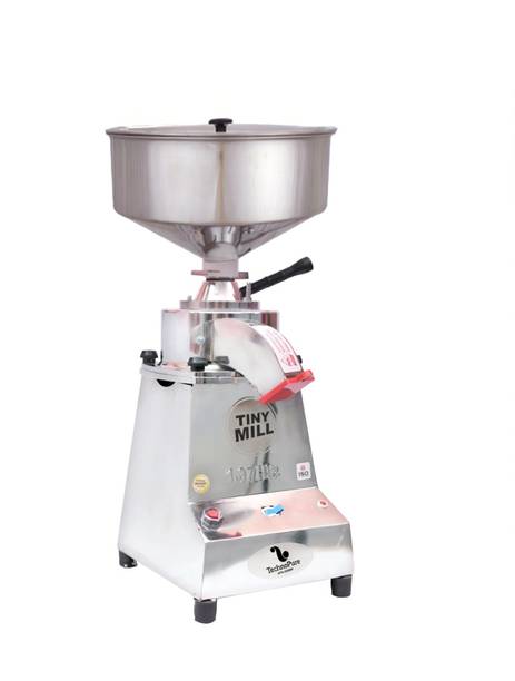 TechnoPure Automatic Light Weight Small Domestic Flour Mill Machine for Home Gharghanti Chakki 1.37HP Motor, Mini Gharelu Aata Chakki, 8-15 Kg/Hour Flourmill