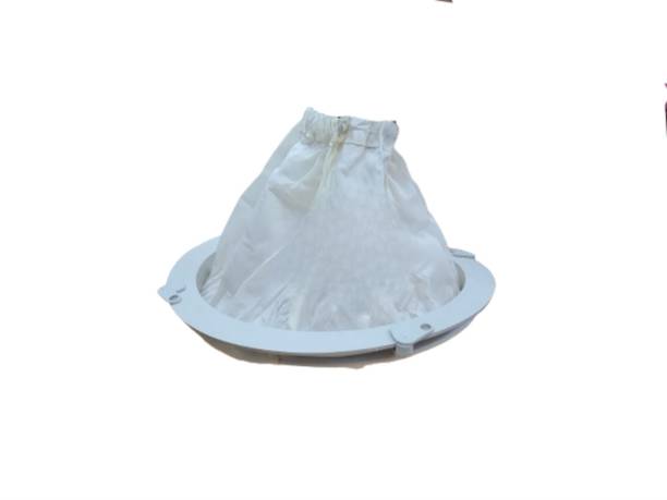 MILCENT Plastic Flour Mill Aata Chakki Ring-11 Inch | Gharghanti Ringm| Fitting for 5Kg Plastic Flour Mill Cover Set Aata Chakki Ring-11 Inch Flourmill
