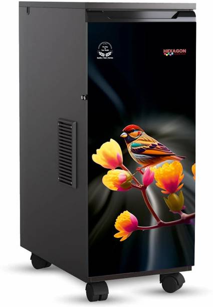 Shreejifine Hexagon Mill Max Pro Stainless Steel Atta Chakki Ghar ghanti with Brass Jali Set Sparrow Flourmill