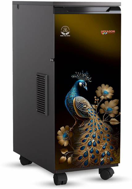 Shreejifine Hexagon Mill Max Pro Stainless Steel Gharghanti Atta Chakki for Home Use Golden Peacock Flourmill