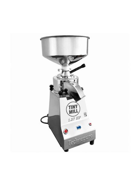 TechnoPure Automatic Small Domestic Flour Machine for Home, Gharghanti Smart Atta Chakki 1.37 HP Motor with 100% Copper Wire, Mini Gharelu Aata Chakki, 8-15 Kg/Hour Flourmill