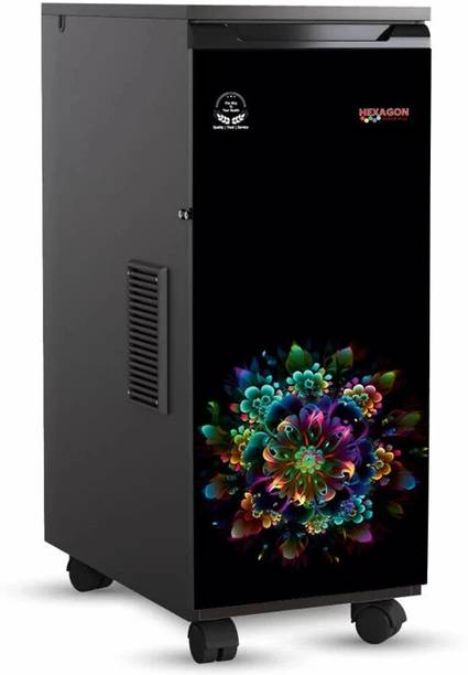 Shreejifine Hexagon Automatic Domestic atta chakki machine gharghanti chakki for home use Rainbow Flower Flourmill