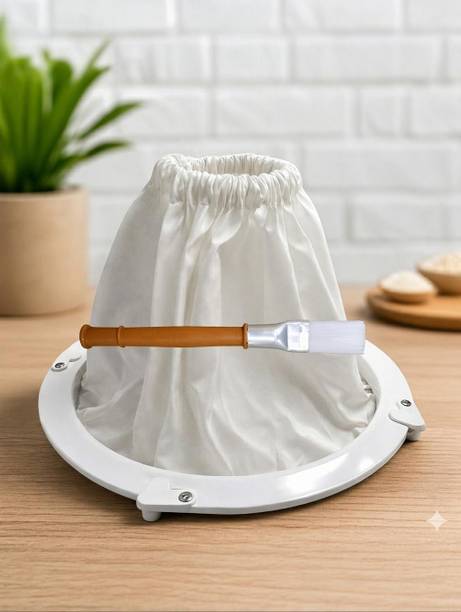 focuscreation Atta Chakki Cleaning Kit – Cleaning Brush & Dust Cover for Flour Mill c31 Flourmill