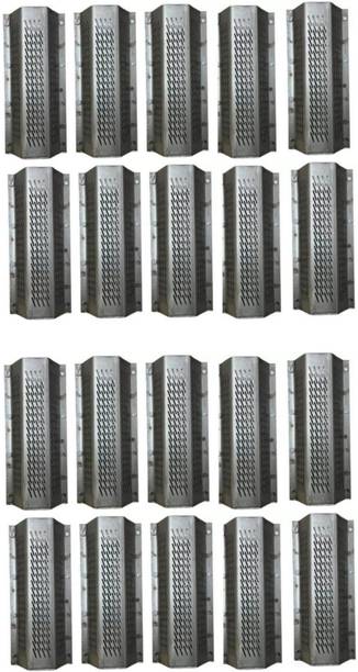 VISHNU (20 pcs) 6N40 Stainless Steel Mini Rice Mill Jali Screen (Hole Size : 1mm) 6N40PACKOF20 Flourmill