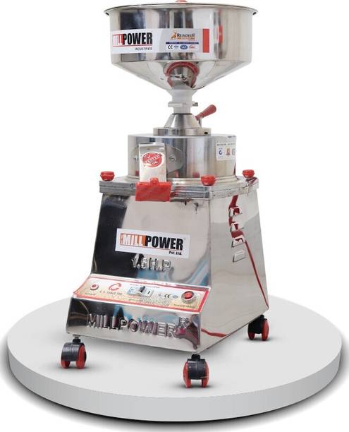 MILL POWER ISO Flour Mill Machine Price, SINCE1983 EXPORT QUALITY FLOUR MILL FOR ALL GRAINS SS1.5E - STONE TABLE TOP SS FLOUR MILL MACHINE PRICE Flourmill