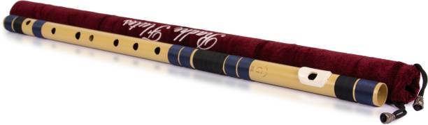 Radhe Flutes G Natural Base Right Handed With Velvet Co...