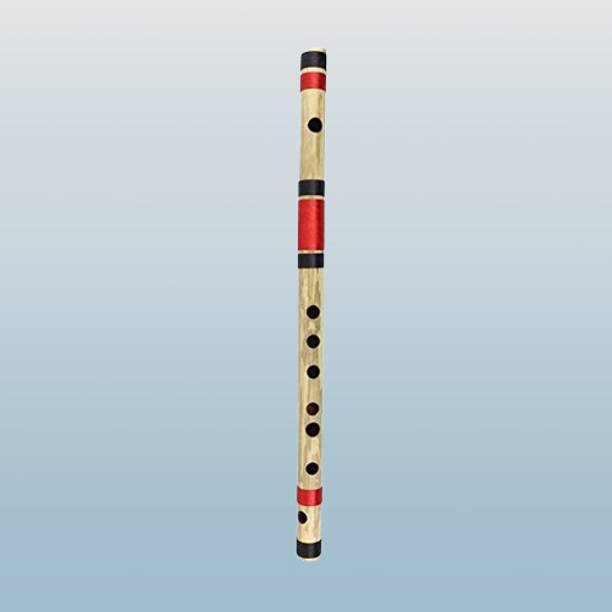 MAGA MART C Natural 7 Hole Right Hand Bansuri 19 inch Bamboo Flute