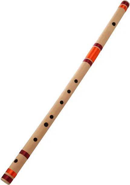 Fateh Musical Instrument Bansuri Handmade Bamboo Flute E Scale Bamboo Flute