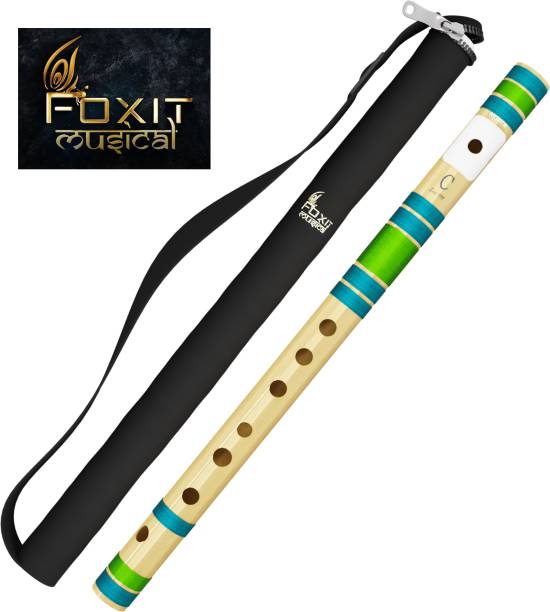 Foxit Musical Right Handed C SHARP | Tuned With Tanpura A=440Hz | PVC Fiber Flute Fiber Flute