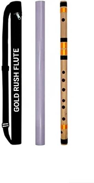 Gold Rush D Natural Base Professional Assam Bamboo Flut...