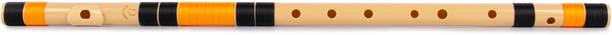 Radhe Flutes Radhe Flutes PVC Fiber G Natural Bansuri Base Octave Right Handed PVC Flute
