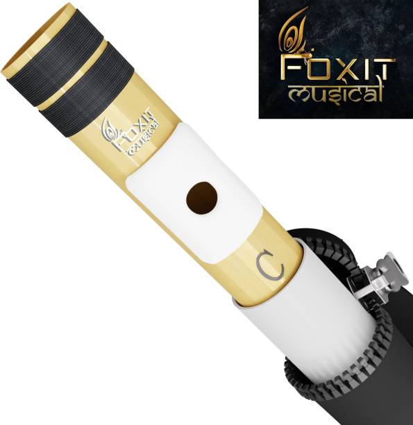 Foxit Musical Right Handed C Natural | Tuned With Tanpura A=440Hz | PVC Fiber Flute Fiber Flute