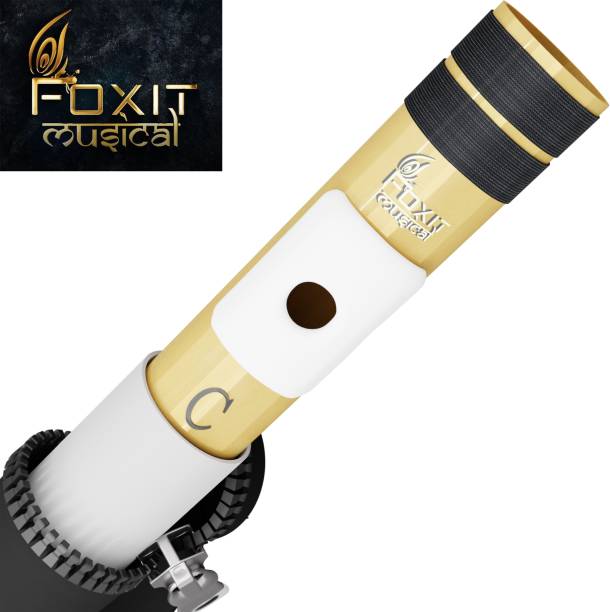 Foxit Musical Right Handed C Natural Tuned With Tanpura A=440Hz PVC Fiber Flute Fiber Flute