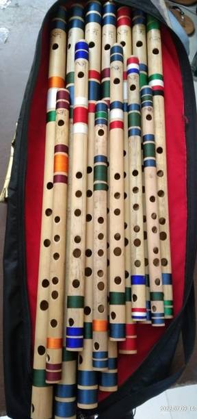 NARISWARFLUTESTORE G To G 13ps flutes set Bamboo Flute