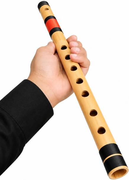 HEAVEN G Tune Red & Black 17 inch Classical Bamboo For Beginners Bansuri Bamboo Flute