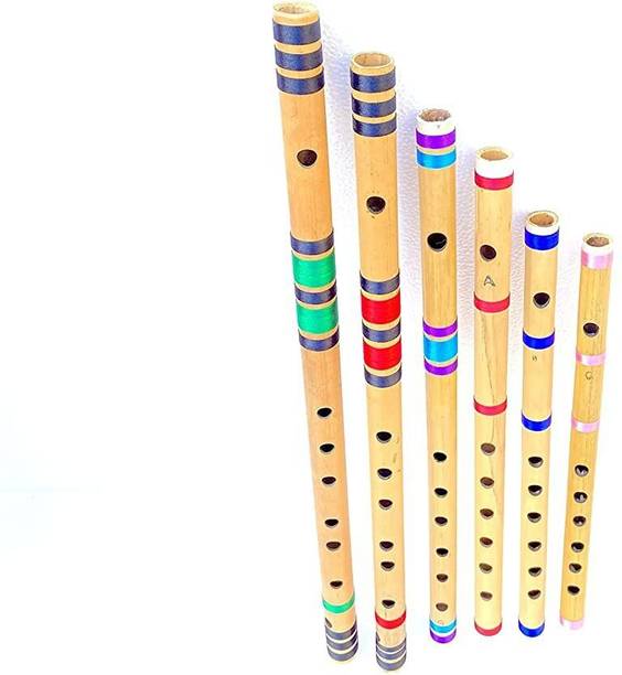 SG MUSICAL Bamboo Indian D+B+C+G+A Scale Bamboo Flute