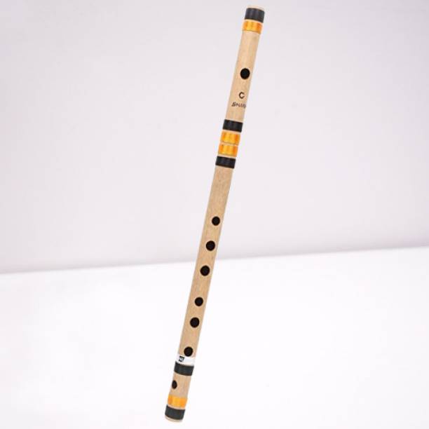 KHALSA MUSICAL Flutes C Sharp Medium Bamboo Flute/Bansuri Size 19 Inches Bamboo Flute Bamboo Flute