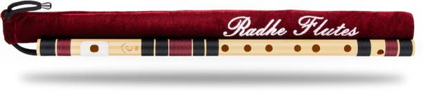 Radhe Flutes C Natural Bansuri Right Hand Middle Octave...