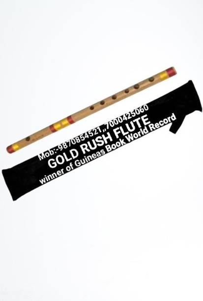 Gold Rush C Natural Scale Medium Professional Flute Cha...