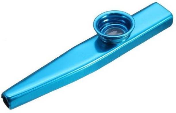 VASAKART Blue Aluminum Musical Instrument Kazoo for Kids And Adults With 5 Diaphragm