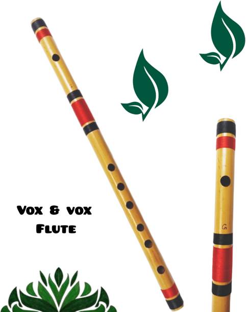 Vox and Vox G Scale 43 cm well tuned flutes for beginners & students Bamboo Flute