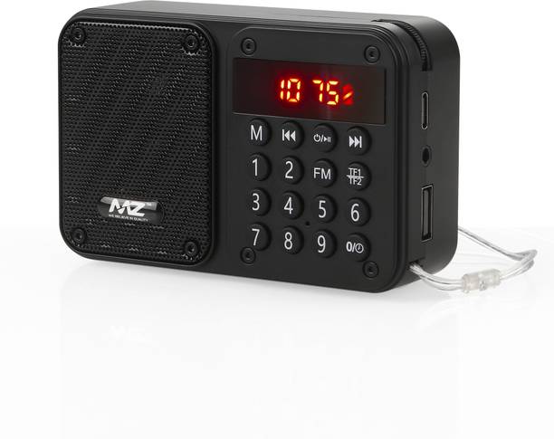 MZ M7 (FM SUPER RADIO) With Bluetooth/USB/Aux/TFT Card 1200mAh Battrey FM Radio
