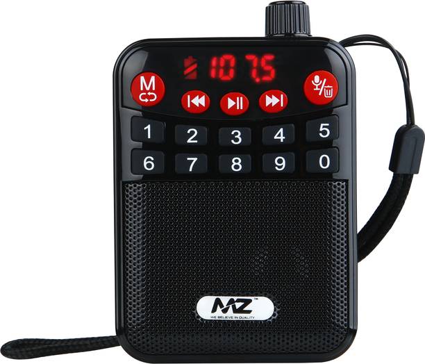 MZ M63VP (Multimedia Digital Player) with Bluetooth FM 3W Speaker FM Radio