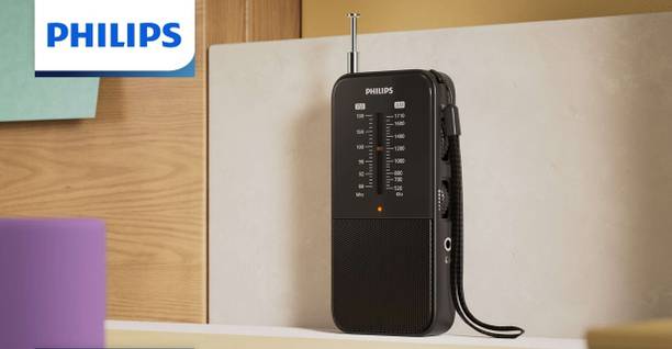 PHILIPS TAR1509 Portable Radio with FM/FM & Built-in Speaker FM Radio