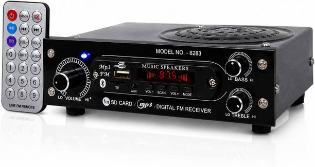 Night Guard FM Radio metal box, multimedia Speaker with Bluetooth, USB, SD Card, Aux, Remote FM Radio
