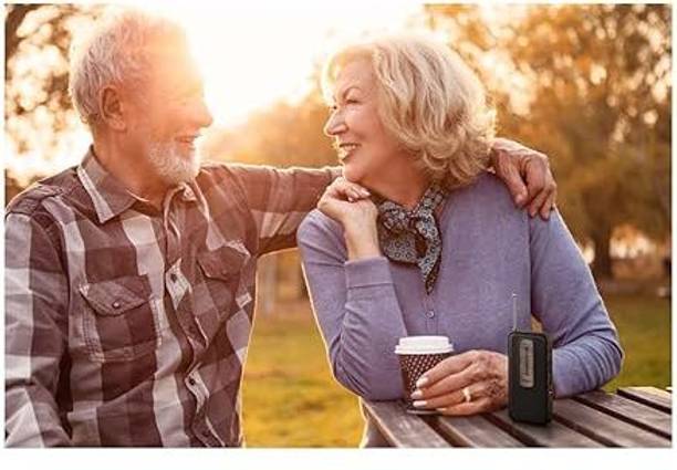 PHILIPS R1506 Portable Radio with FM/MW Mode 3.5mm Headphone Jack & Built-in Speaker FM Radio  (Black)