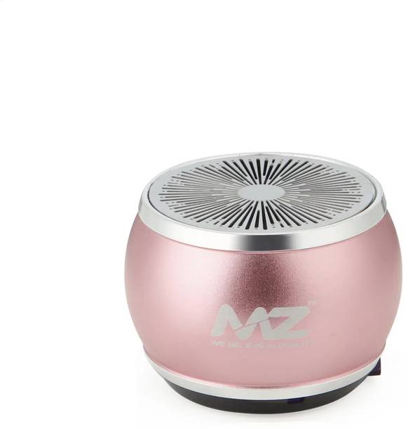 MZTM MZ S2 3 W Bluetooth Speaker with SD card Slot Playback Time 6 hrs Black FM Radio