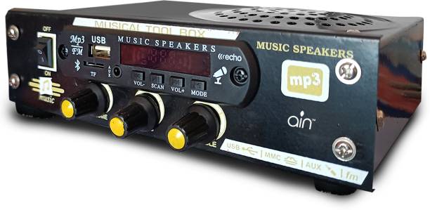 ain FM Radio,AC/DC multimedia Speaker with Bluetooth, SD Card , USB, Aux FM Radio
