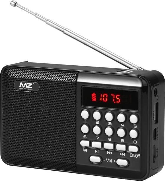 MZ M34VP (PORTABLE BLUETOOTH SPEAKER) Dynamic Thunder Sound 5W Wireless FM Radio