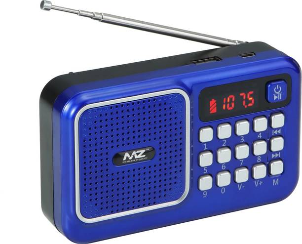 MZ M41VP (FM SUPER RADIO) With Bluetooth/USB/Aux/TFT Card 1200mAh Battrey FM Radio