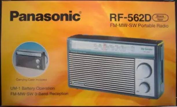 Panasonic RF-562DD FM Radio (Black) FM Radio