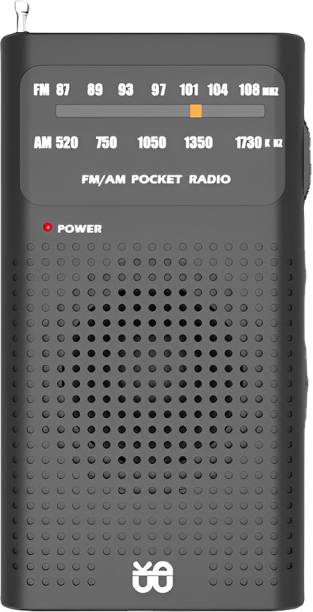 Verilux Portable HiFi AM FM Radio Pocket Radio Player Operated Portable Radio FM Radio