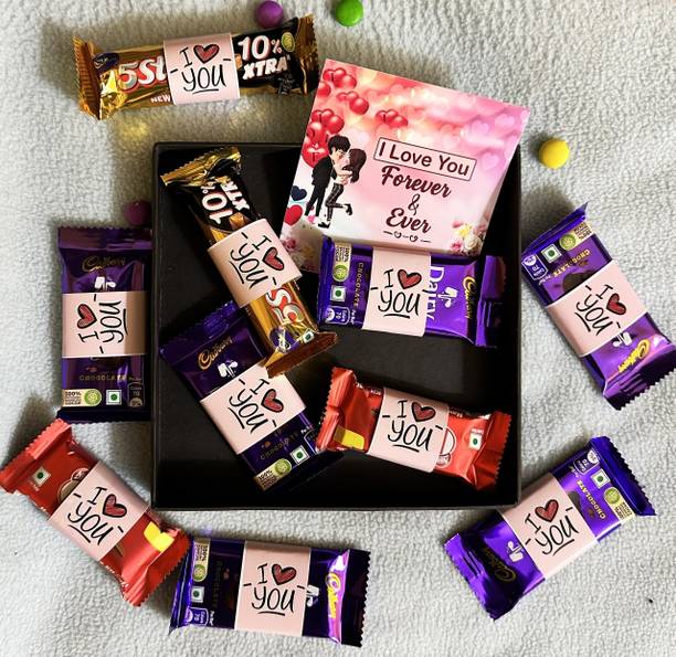 OddClick Unique Love You Forever gift Chocolate Gifts Box Combo Pack Combo