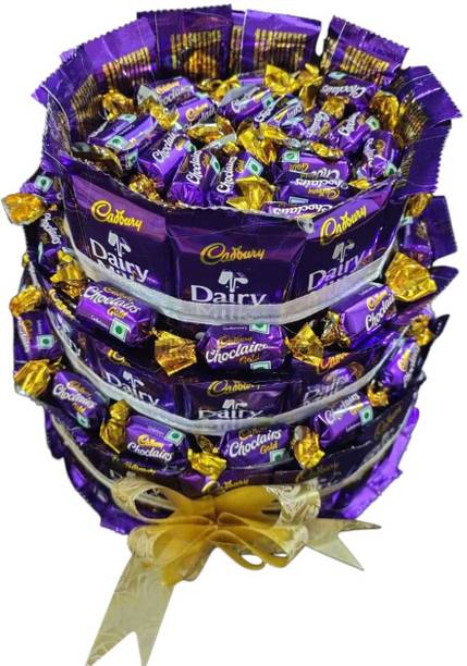 Happy Basket By Simran Premium Chocolate Tower – Gift Hamper for All Occasions Combo