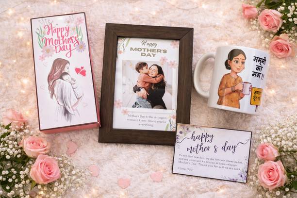 BLISSFULL BITES Mother’s Day Chocolate Hamper Gift Combo Best Chocolate Gift Set for Mom Combo