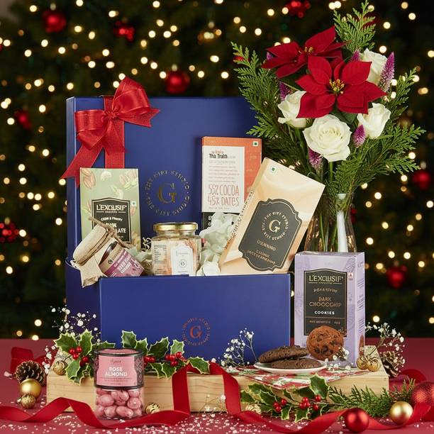 The Gift Studio Amour & Indulgence | Luxury Gift Hamper for Couples Combo