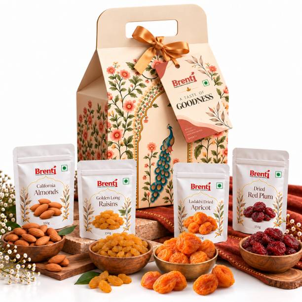 Brenti Festive Light Dry Fruit Gift Hamper Combo