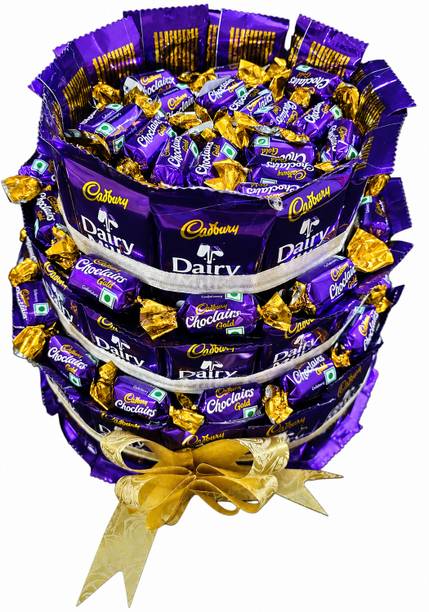 Happy Basket By Simran Premium Chocolate Tower – Gift Hamper for All Occasions Combo