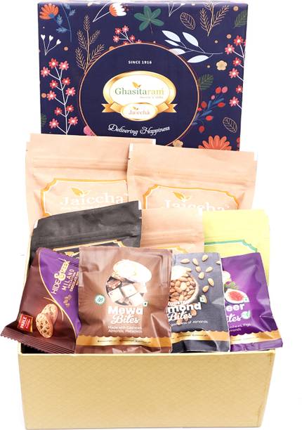Jaiccha Ghasitaram Hamper Box of 13 Goodies Combo