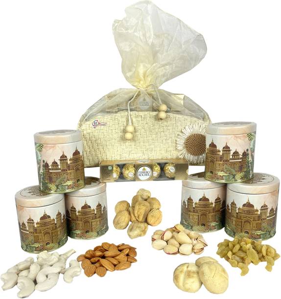 Giftrend Rakhi Surprise |Stylish Tin Jar for Your Rockstar Brother |Rakhi Gift for Girls Combo