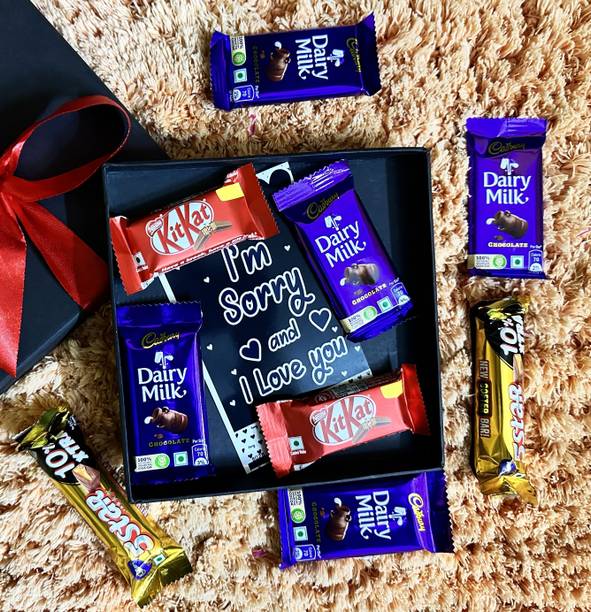 HAENGSYO chocolate gift combo I am sorry I Love You gift pack gift box Combo