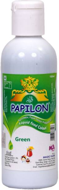 PAPILON CONCENTRATED FOOD COLOUR PREPARATION GREEN - 100ML Green