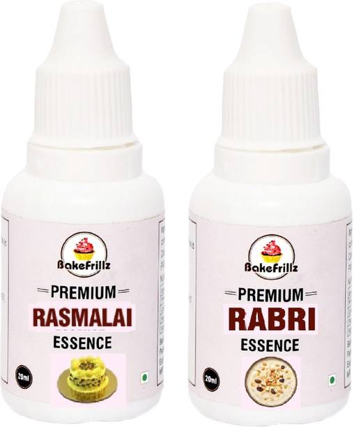 Bakefrillz Rabri & Rasmalai Food Essence (20 ml x 2) Rabdi Liquid Food Essence