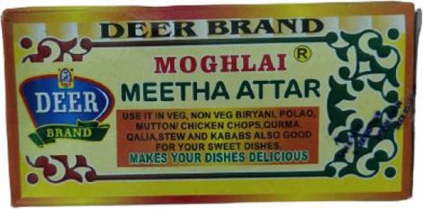 DEER BRAND Moghlai Meetha Attar Mughlai &amp; Rice Dishes Mitha For Biryani,Sweet-Dessert,Polao Floral Attar