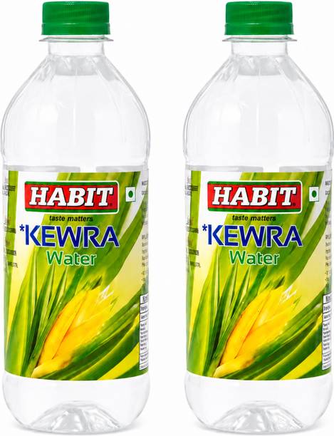 HABIT Kewra Water 500ml x Pack of 2 | Sweet Aroma Essence for Biryani & Cooking Kewra Liquid Food Essence